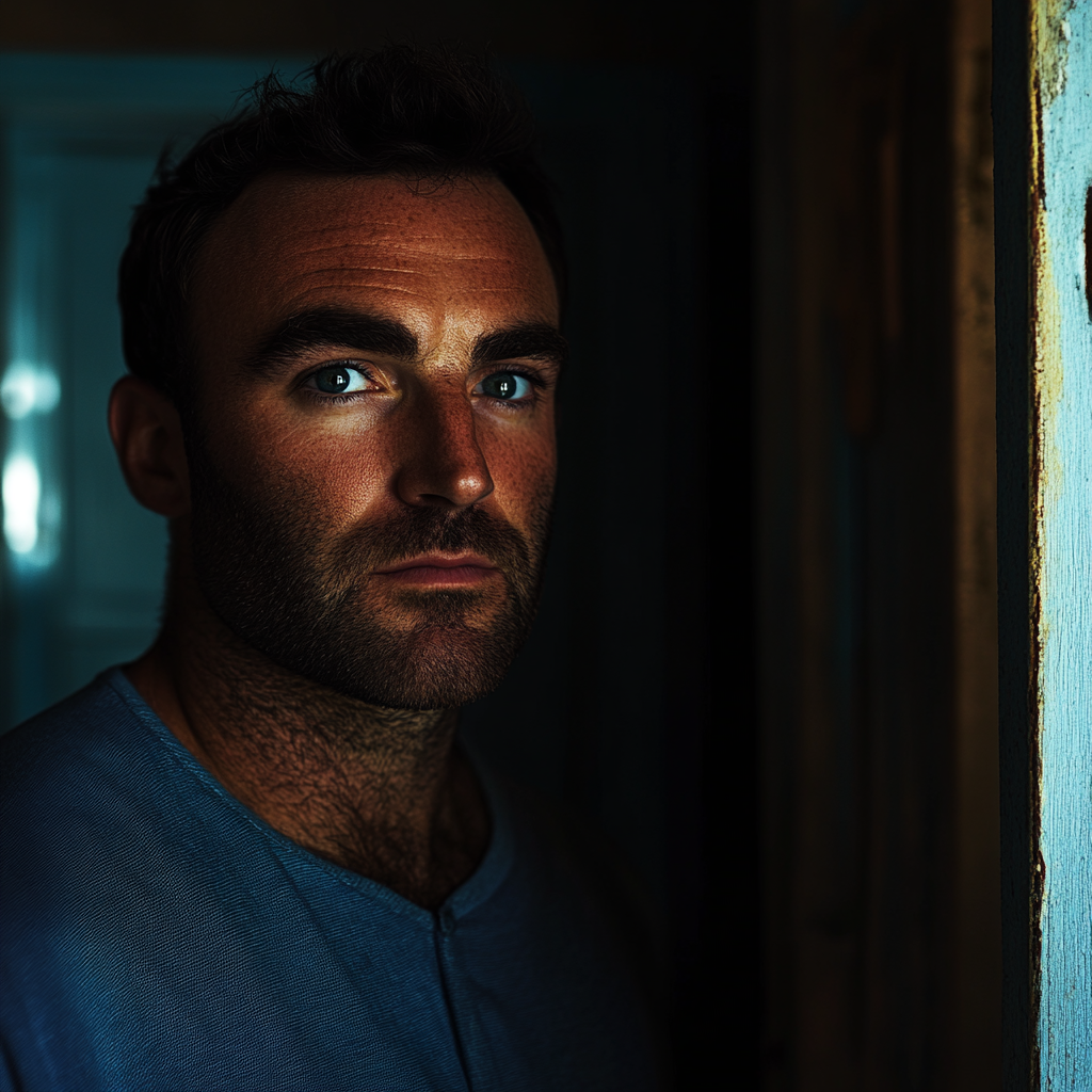 A man standing in the doorway | Source: no source