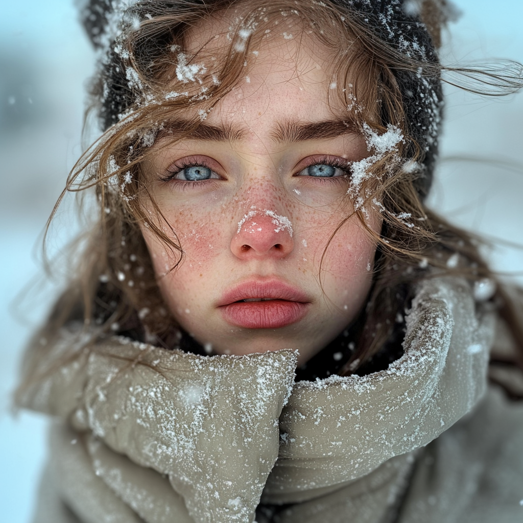 A young scared woman | Source: No source