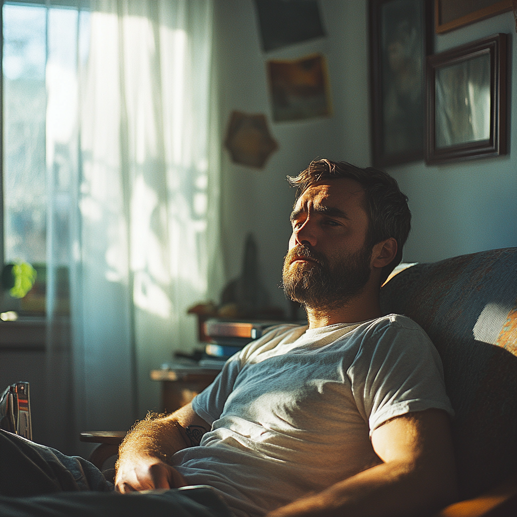 An unbothered man | Source: No source