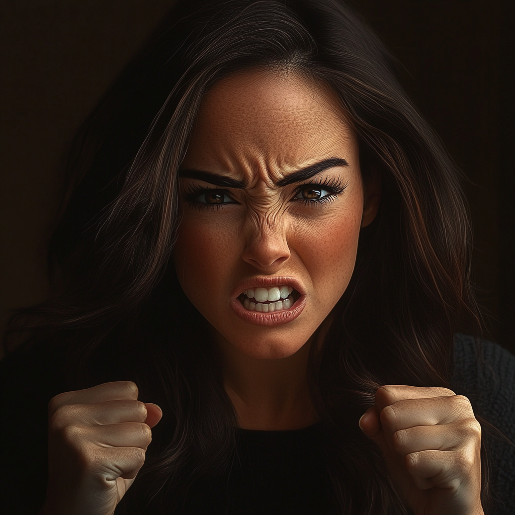 A furious woman | Source: no source