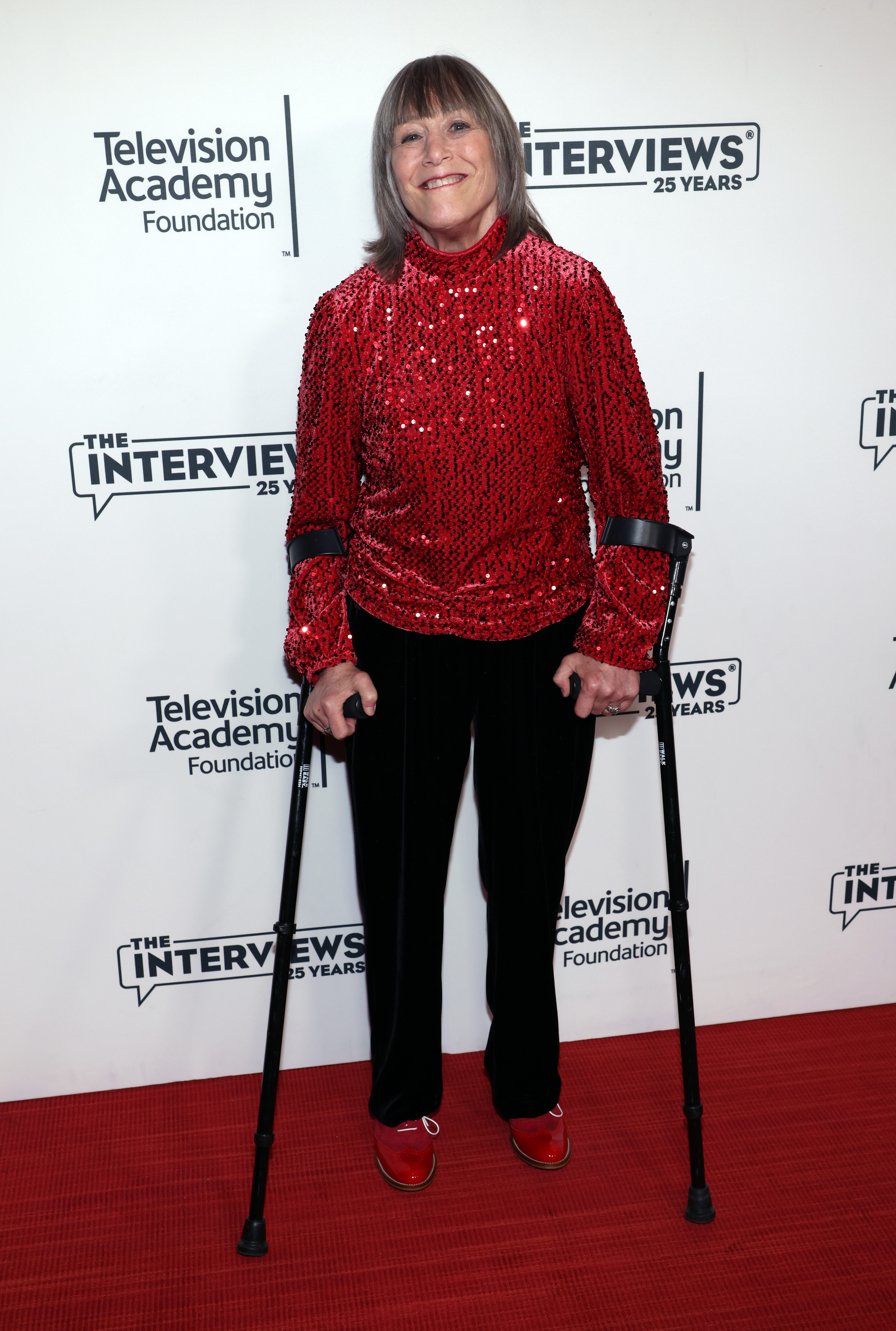 Geri Jewell attends the 25th anniversary of "The Interviews: An Oral History of Television" on December 6, 2022 | Source: Getty Images