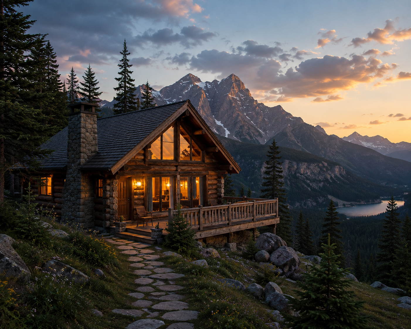 Cozy cabin in the mountains | Source: Amomama