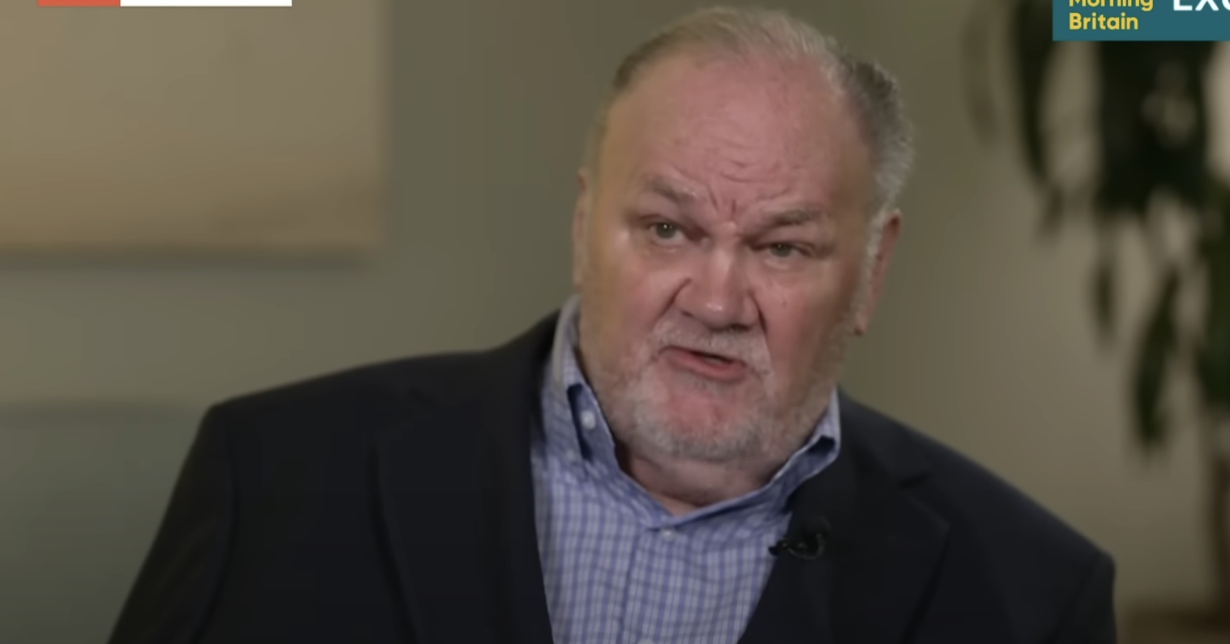 Thomas Markle during an interview. | Source: YouTube/GoodMorningBritain