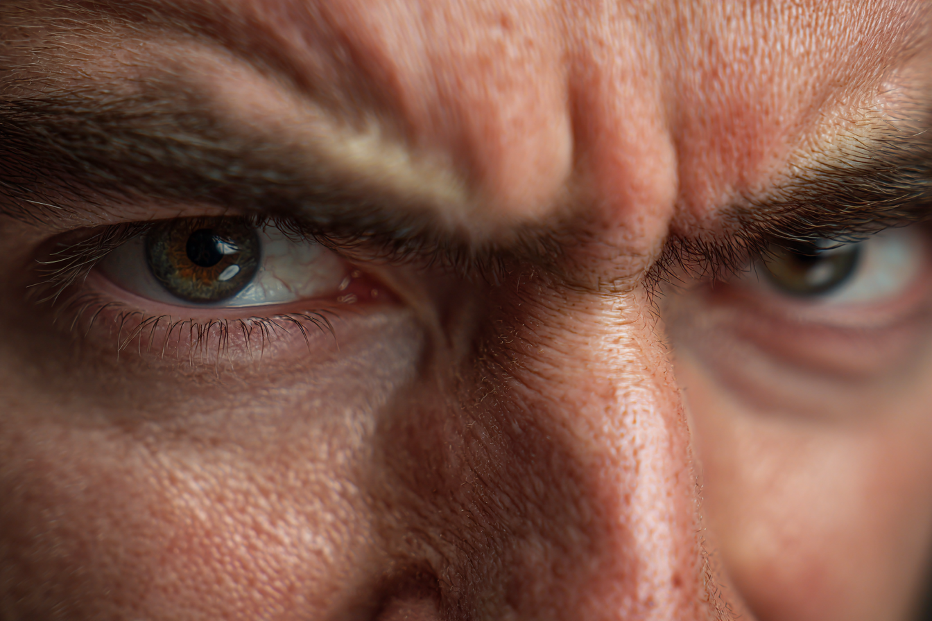 A close-up shot of a man's eyes | Source: No source