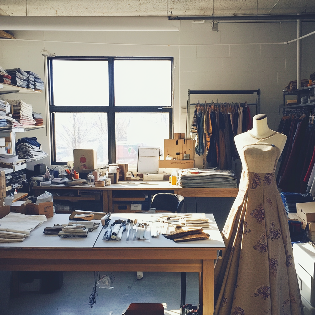 The office of a seamstress | Source: No source