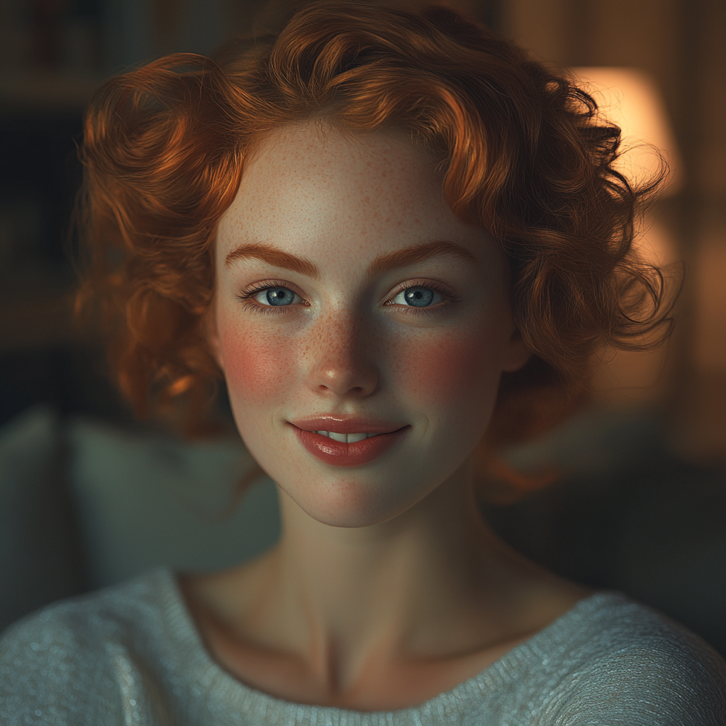A woman smiling | Source: no source