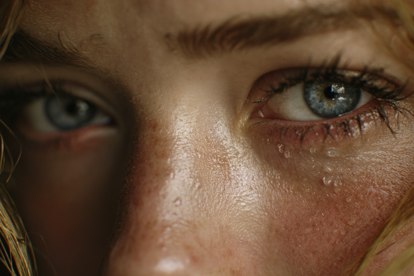 A close-up shot of a woman's eyes | Source: No source
