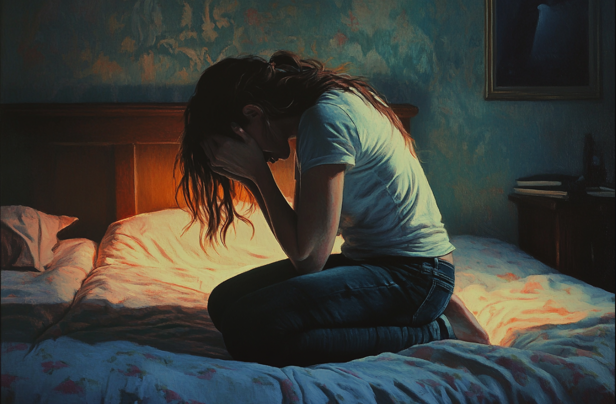 A woman grieving | Source: no source