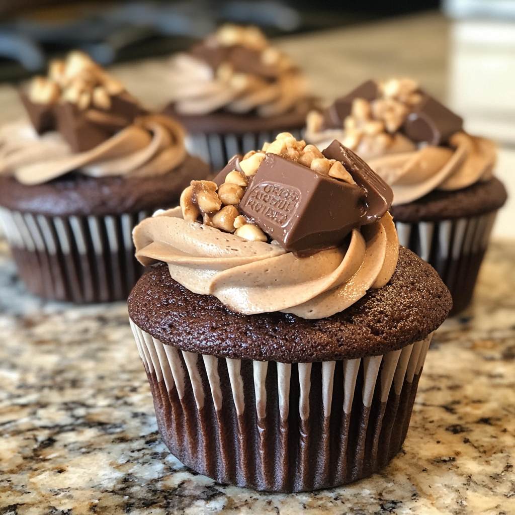 Cupcakes on a kitchen counter | Source: No source