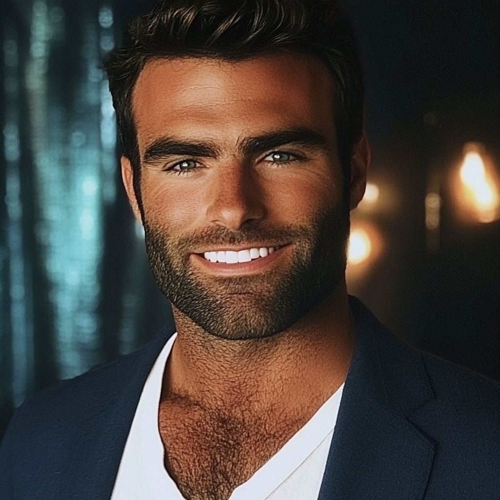 A man smiling | Source: No source