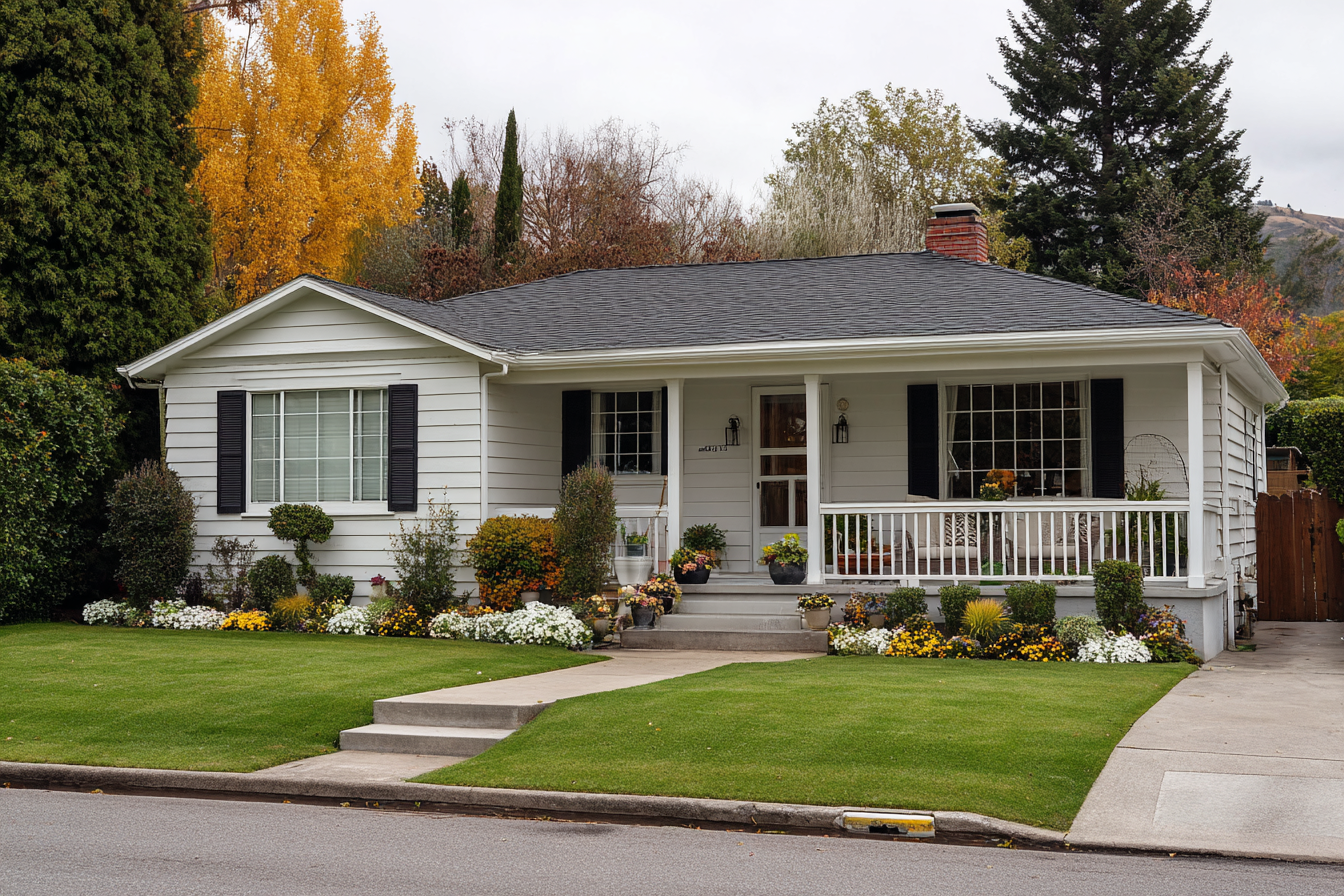 A well-kept suburban house | Source: no source