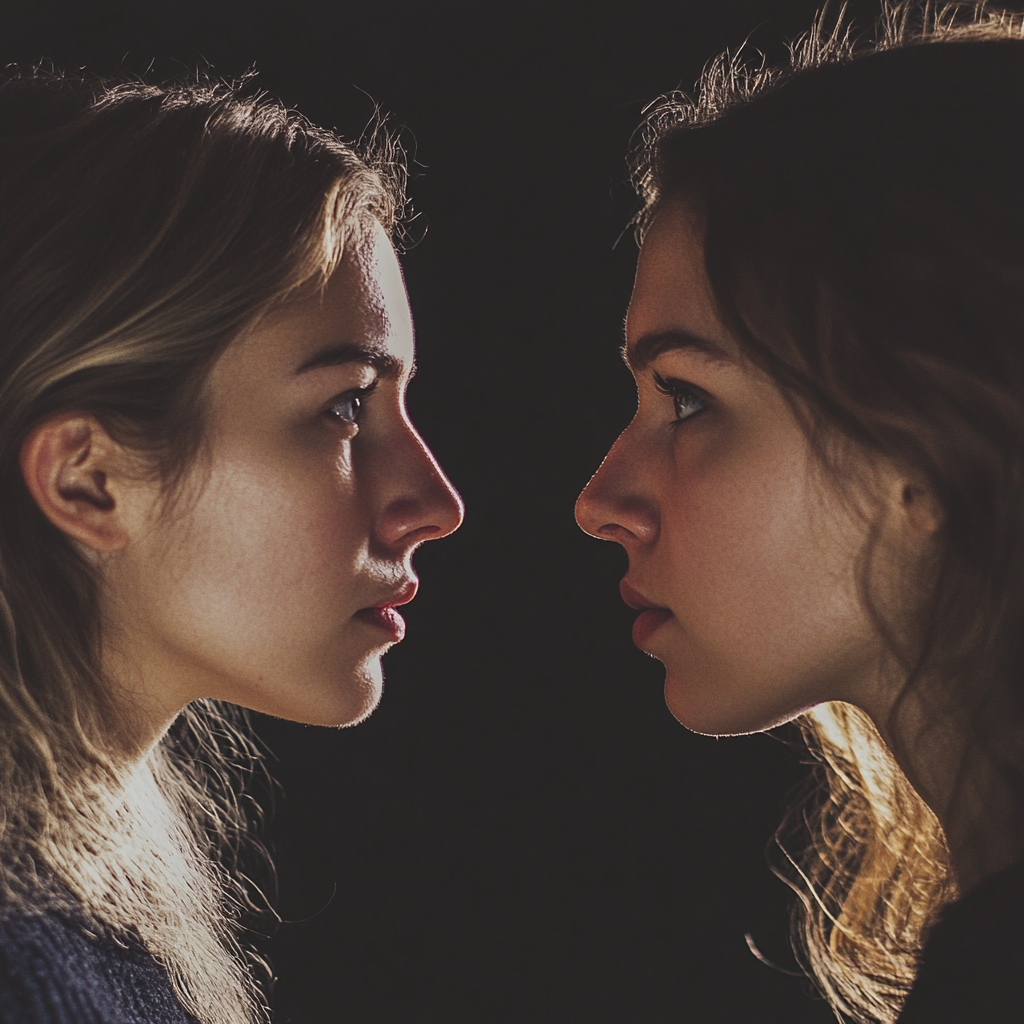 Women having a confrontation | Source: no source