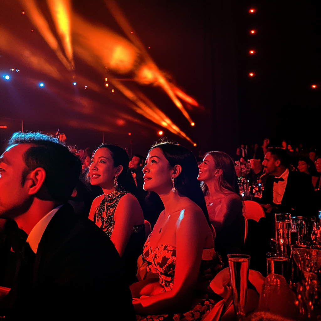 Audience during an evening gala | Source: No source