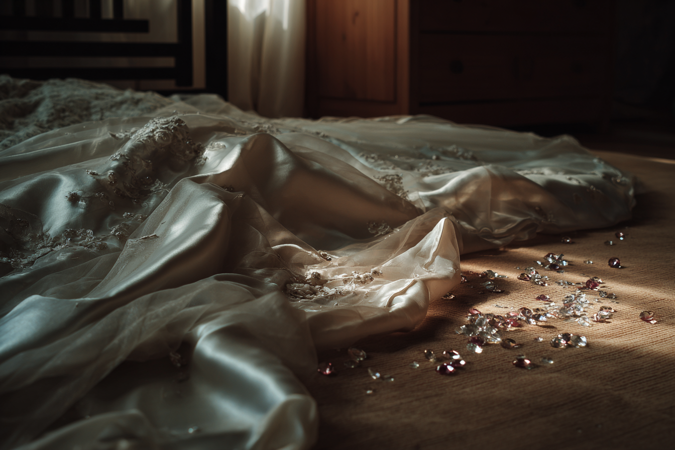 A dress on the floor | Source: No source