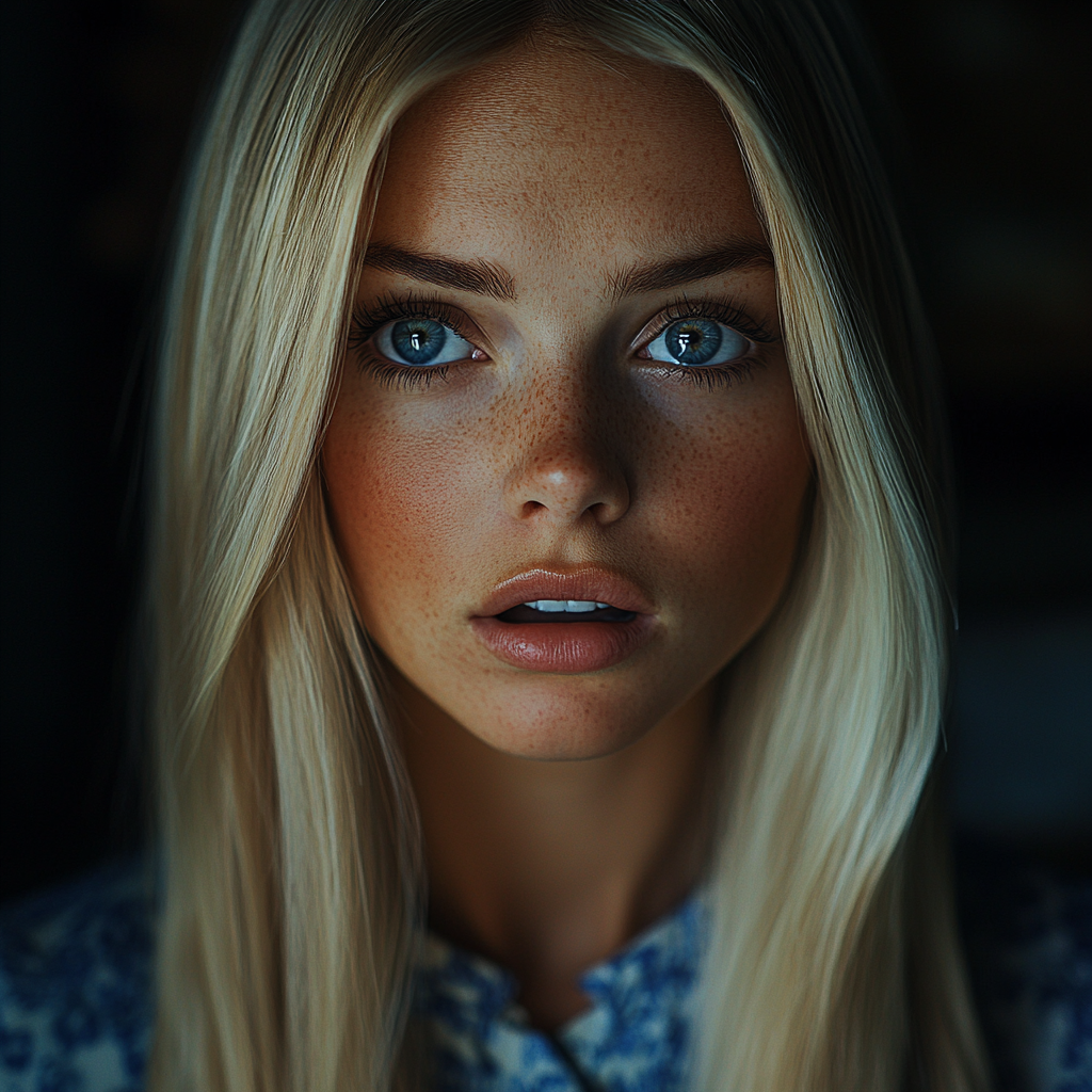 A stunned woman | Source: no source