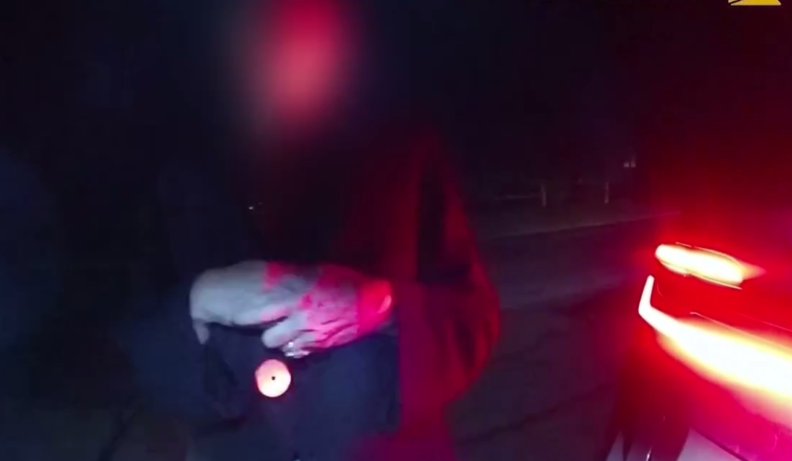 Justin Timberlake's DWI arrest bodycam footage, posted on March 22, 2026 | Source: Facebook/Entertainment Tonight