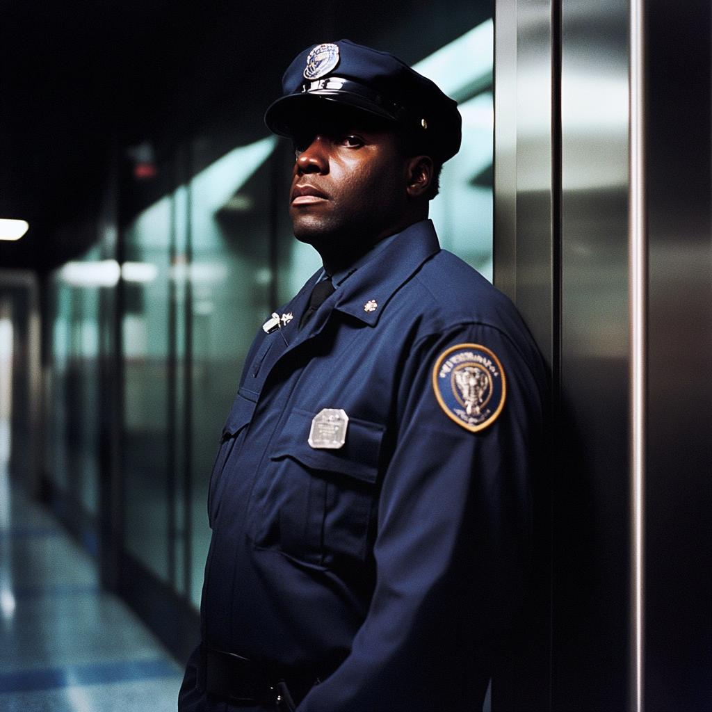 An airport security officer | Source: No source
