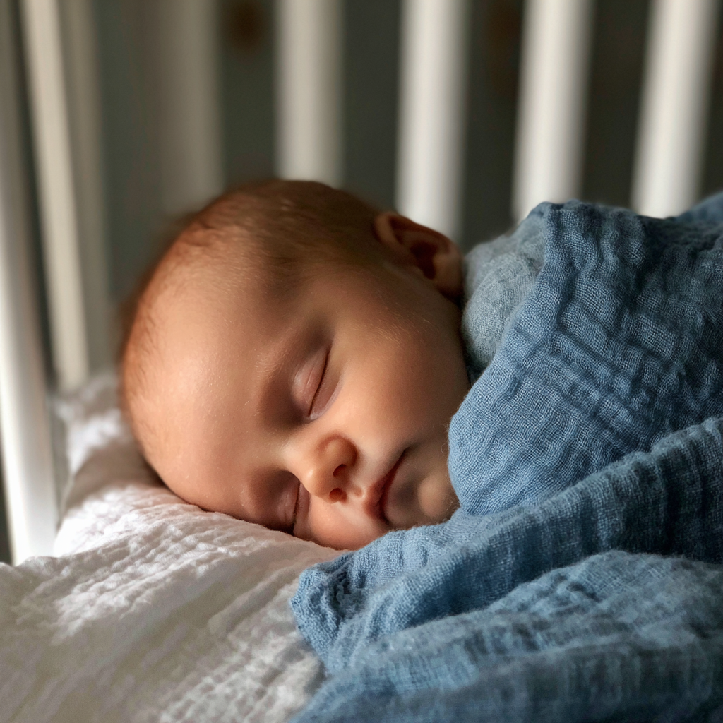 A sleeping baby boy | Source: no source
