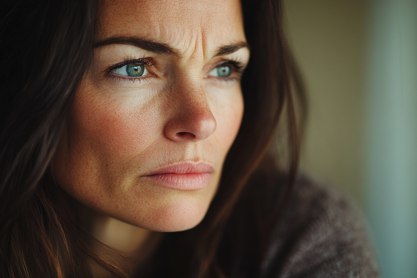 A deeply upset woman | Source: No source