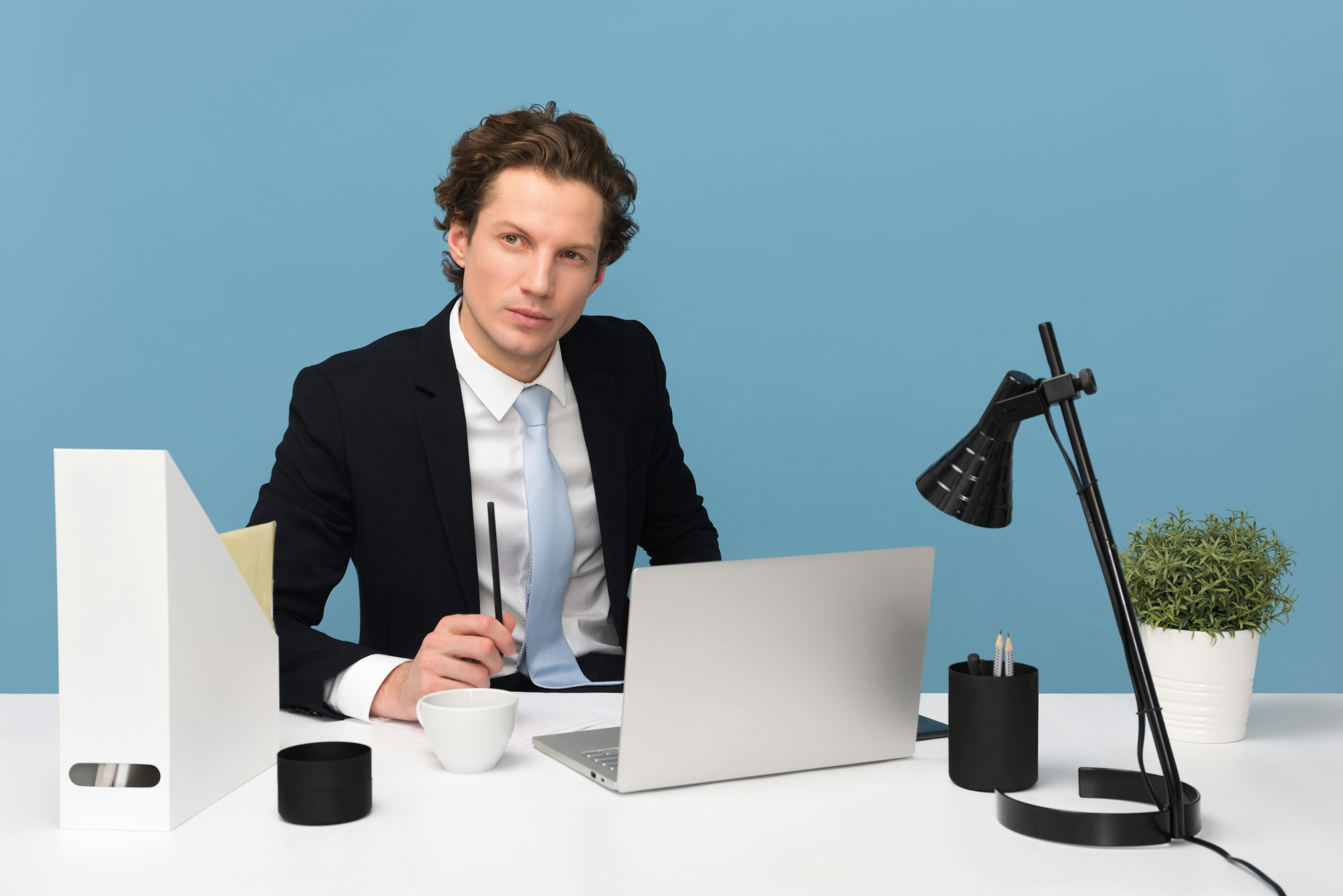 A serious man in his office | Source: Pexels
