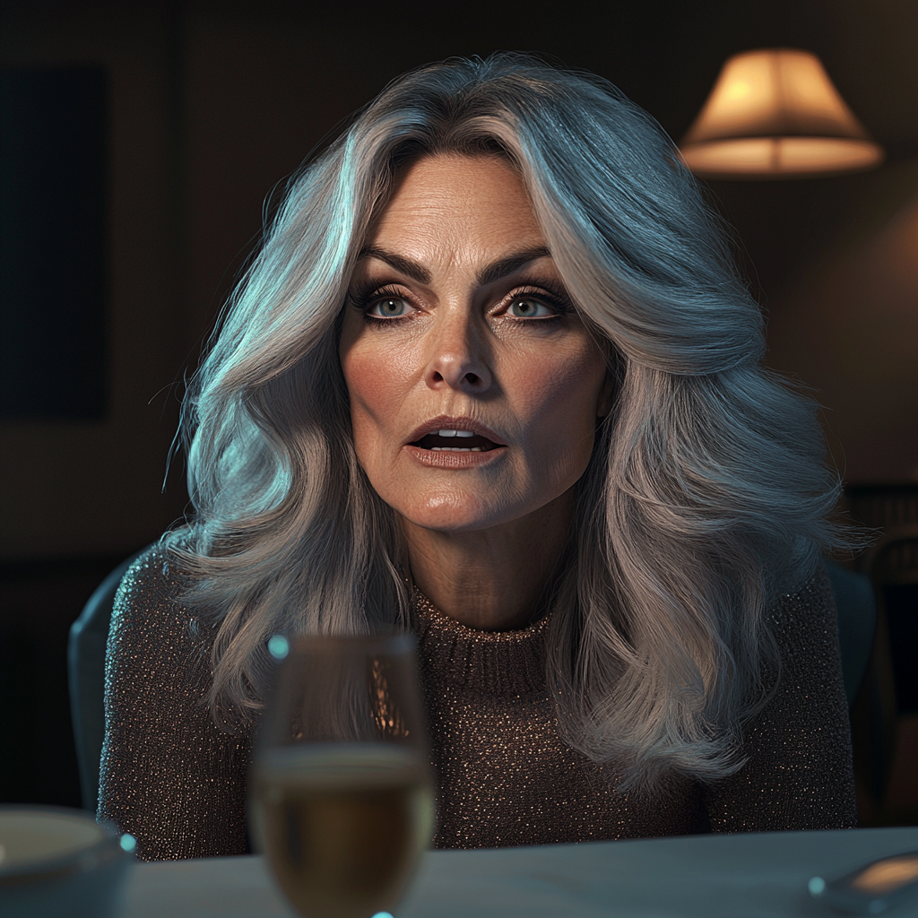 A puzzled older woman | Source: No source