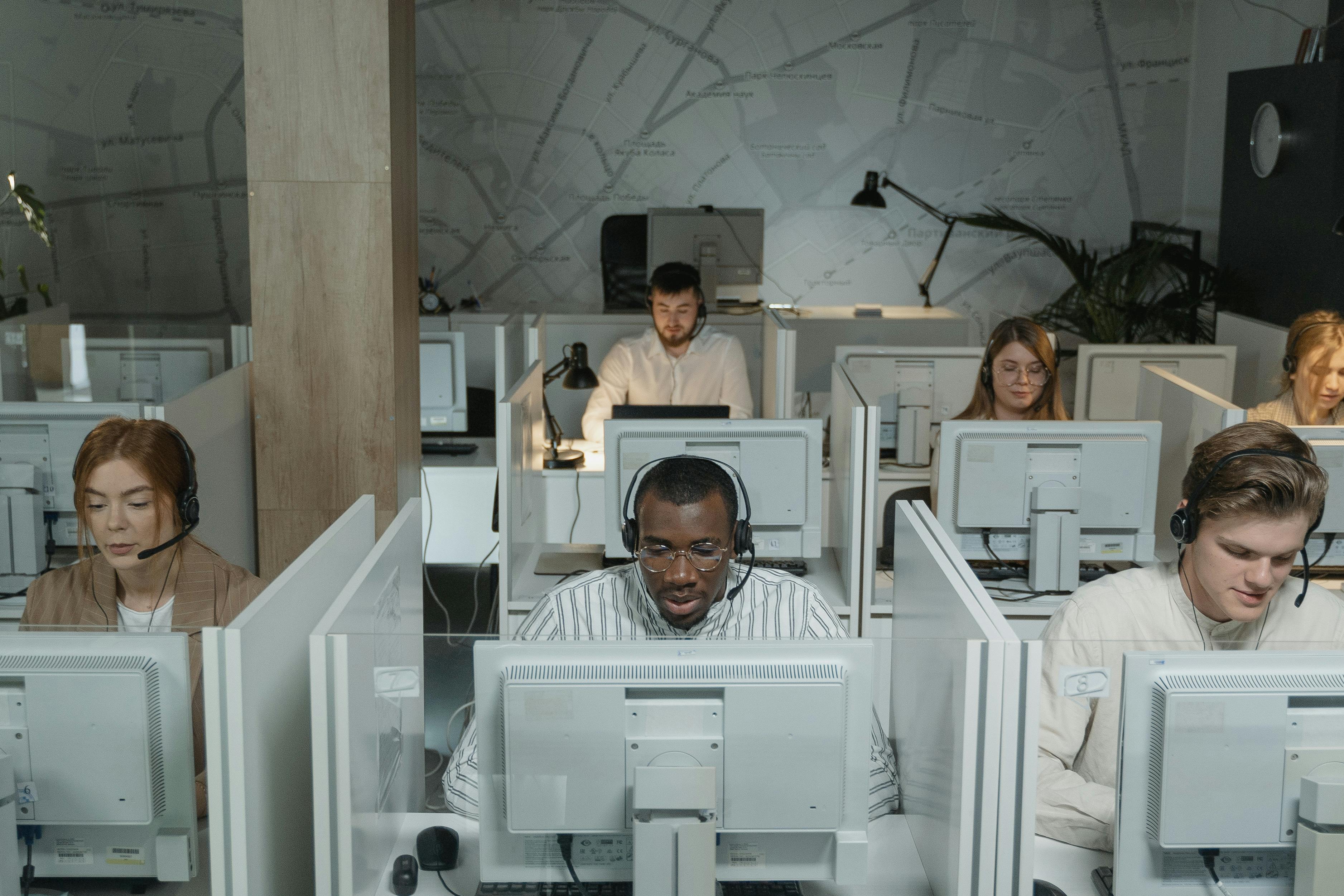 Colleagues in an office | Source: Pexels