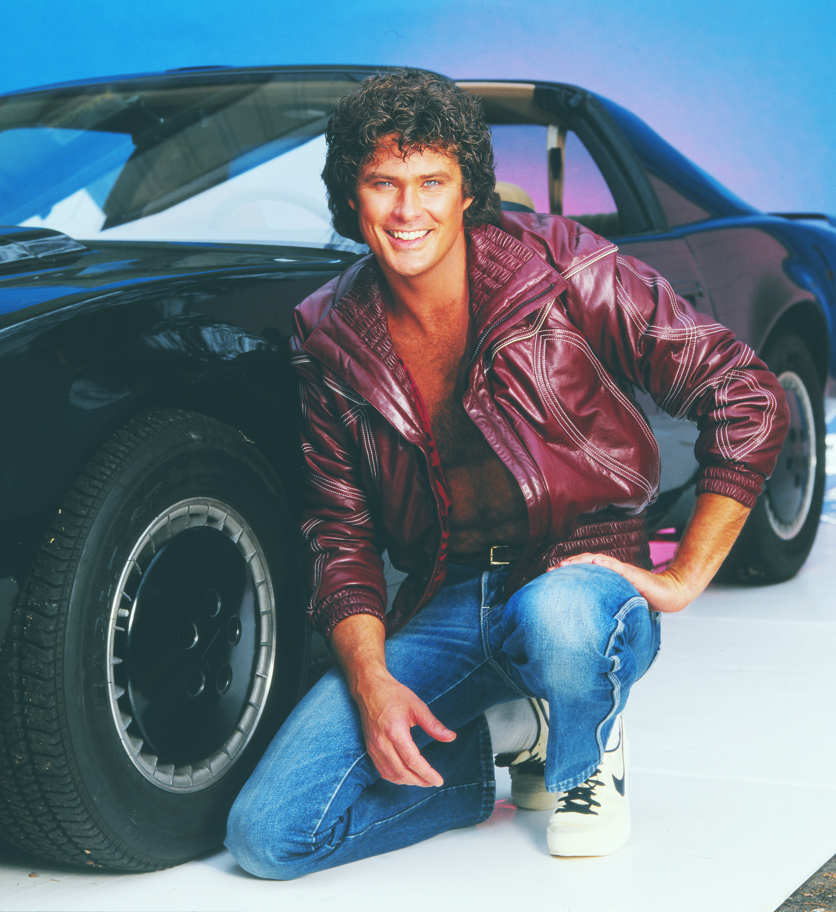 David Hasselhoff poses for a portrait in Los Angeles, California in 1982 | Source: Getty Images