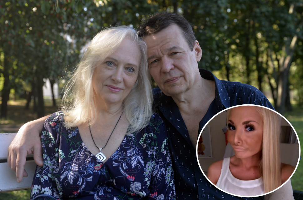 Older couple posing for the camera. | Source: Flickr