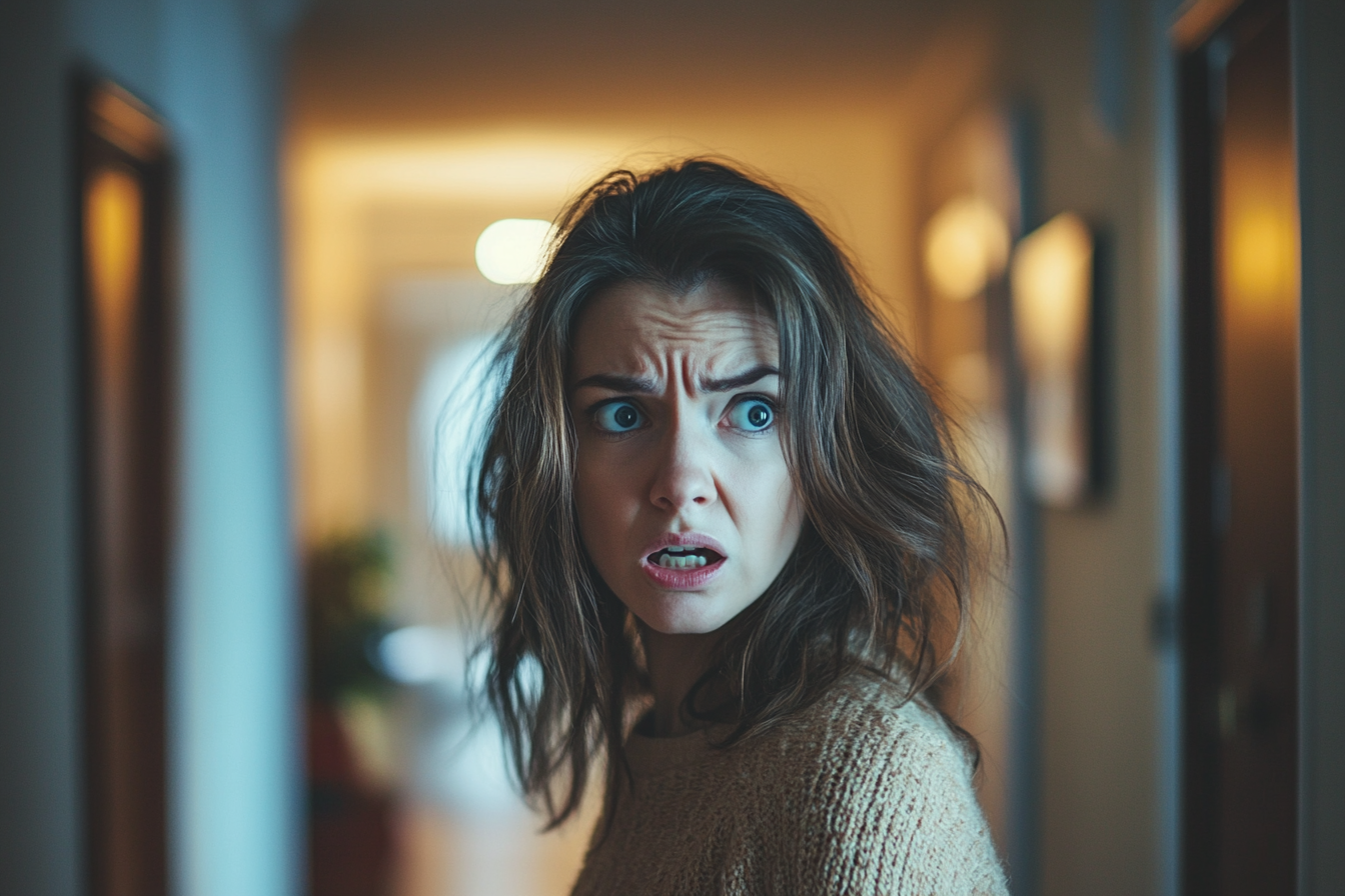 A woman staring in shock | Source: no source