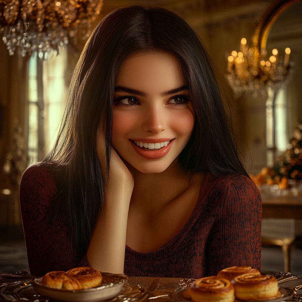 A cheerful woman | Source: no source