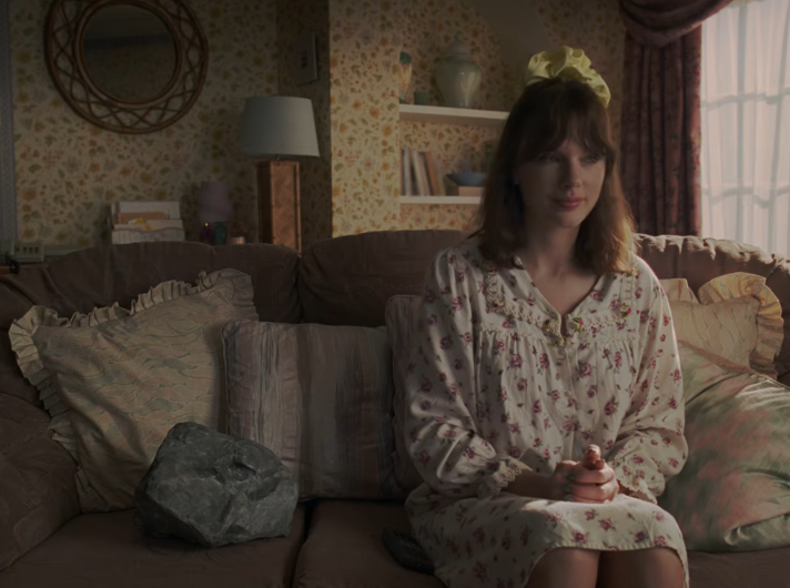 Taylor Swift on the "Opalite" music video, posted on February 8, 2026 | Source: YouTube/Taylor Swift