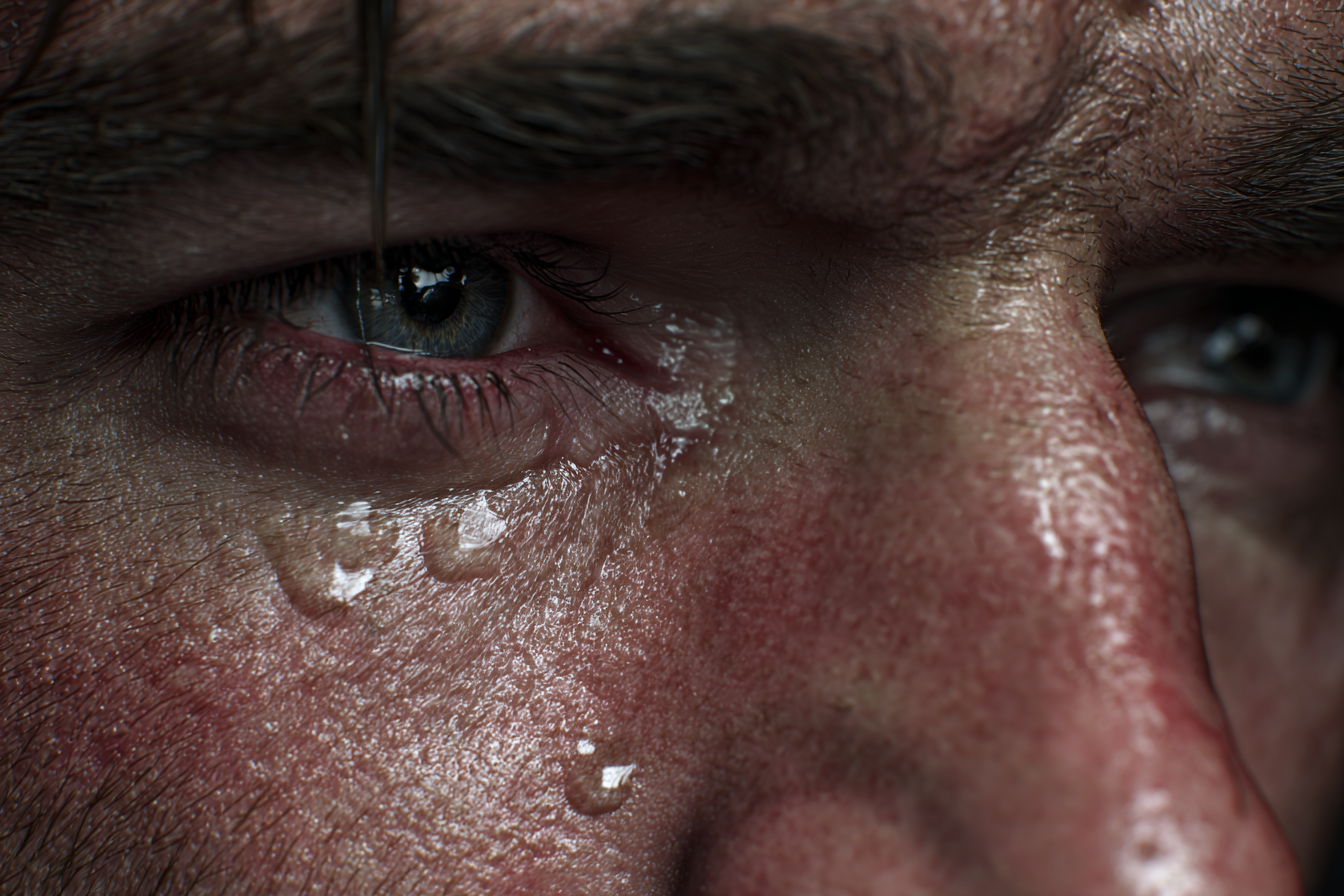 A man crying | Source: No source