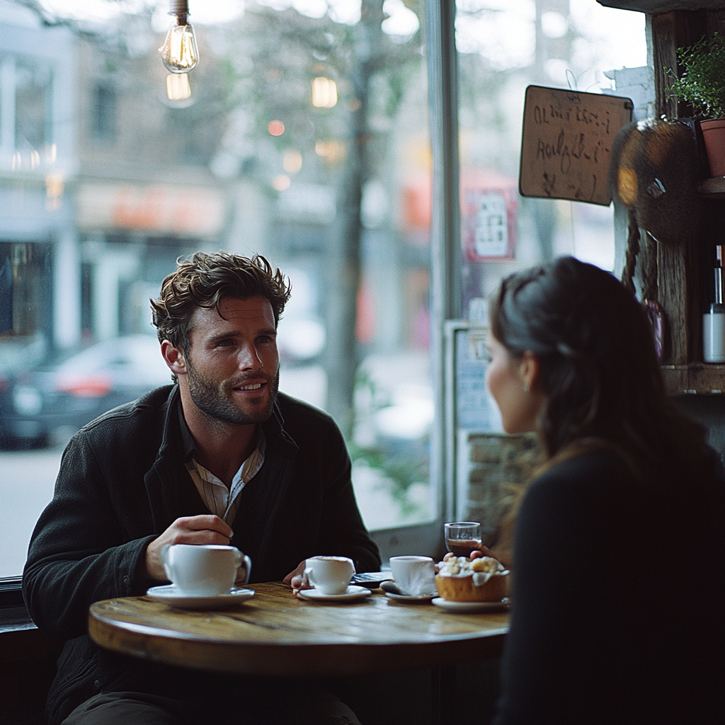 A couple on a date | Source: No source