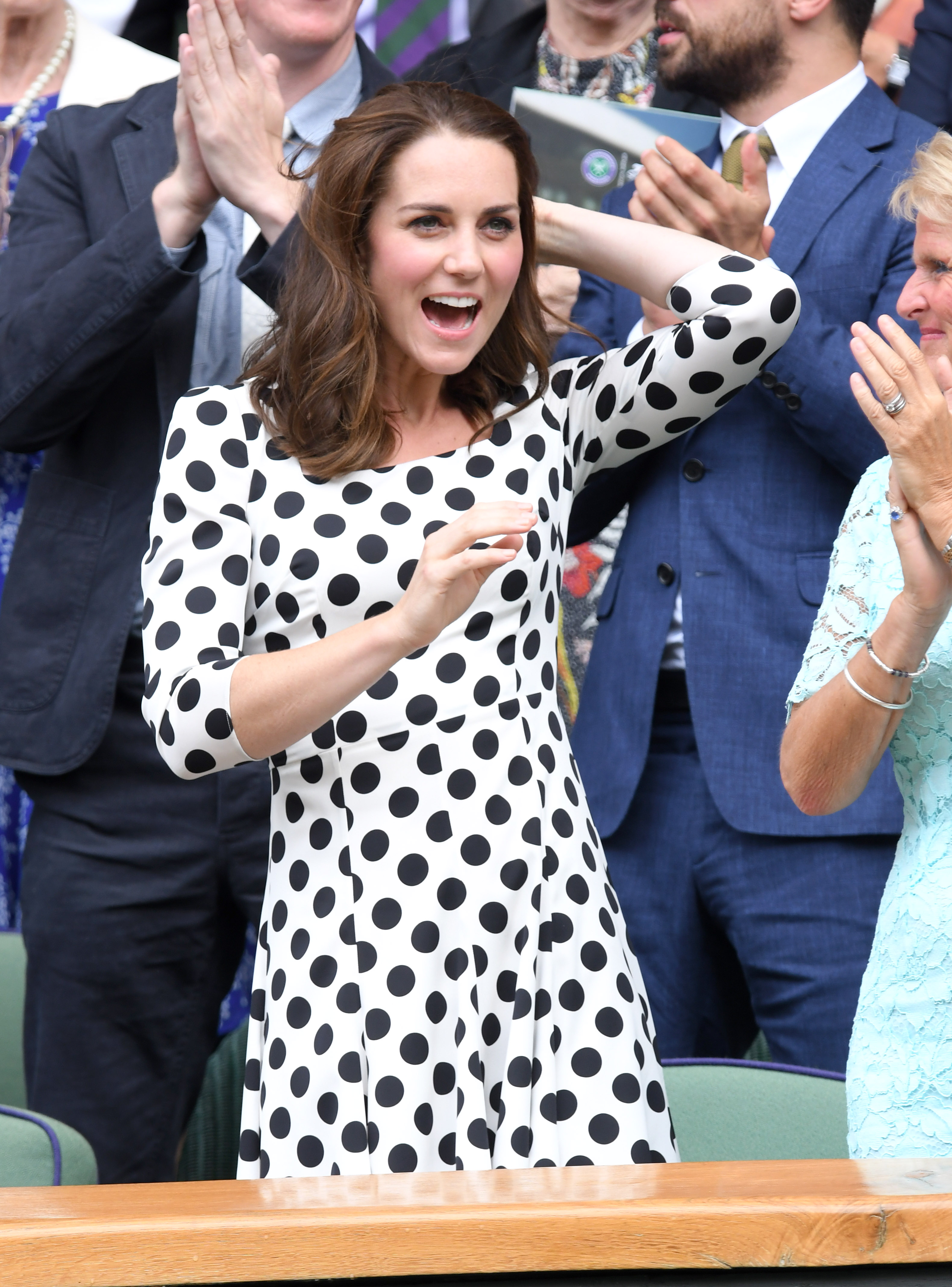 The Princess of Wales on day one of the Wimbledon Championships on July 3, 2017, in London, England. | Source: Getty Images