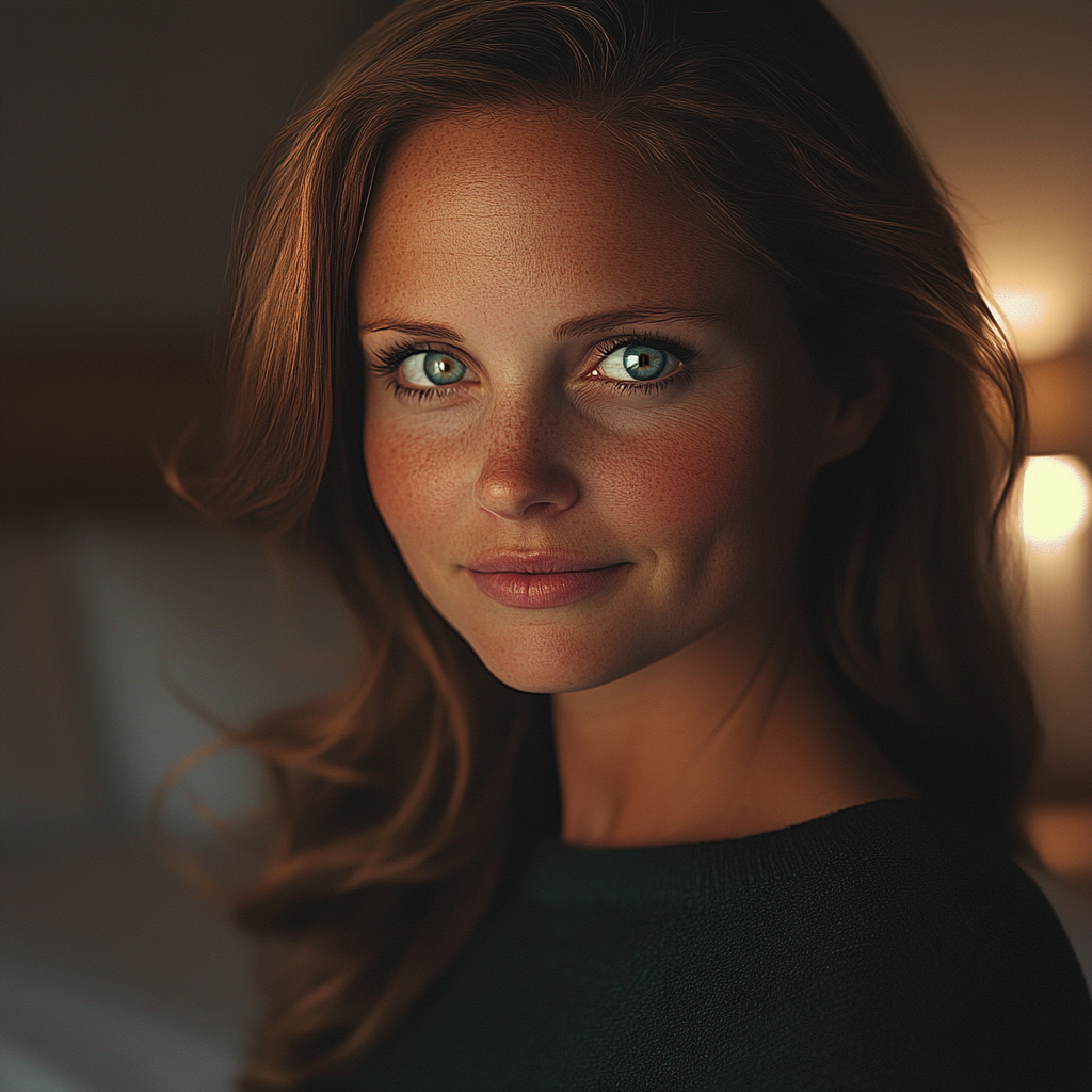 A woman smiling | Source: no source