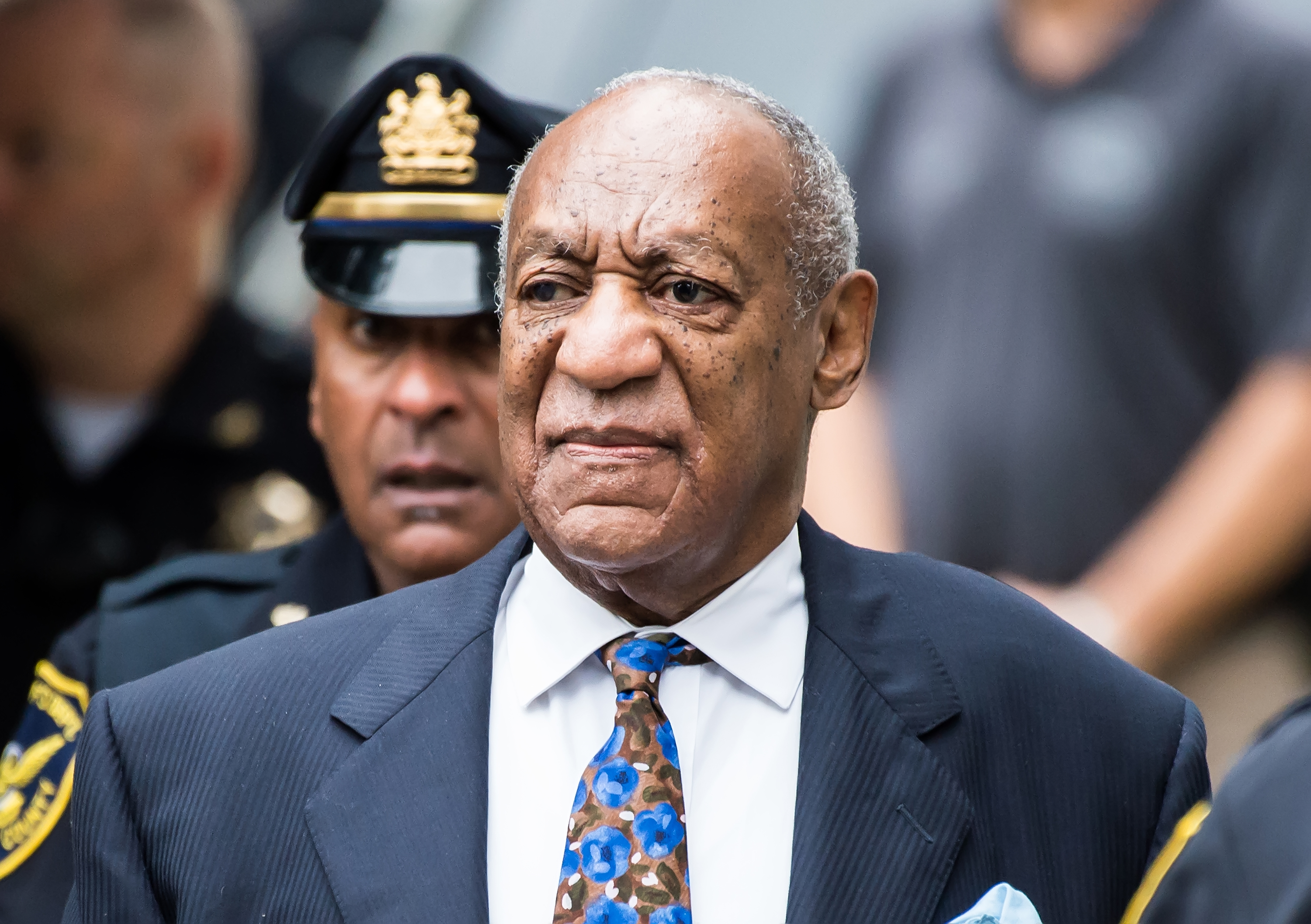 Bill Cosby arrives for sentencing for his sexual assault trial at the Montgomery County Courthouse in Norristown, Pennsylvania on September 24, 2018. | Source: Getty Images