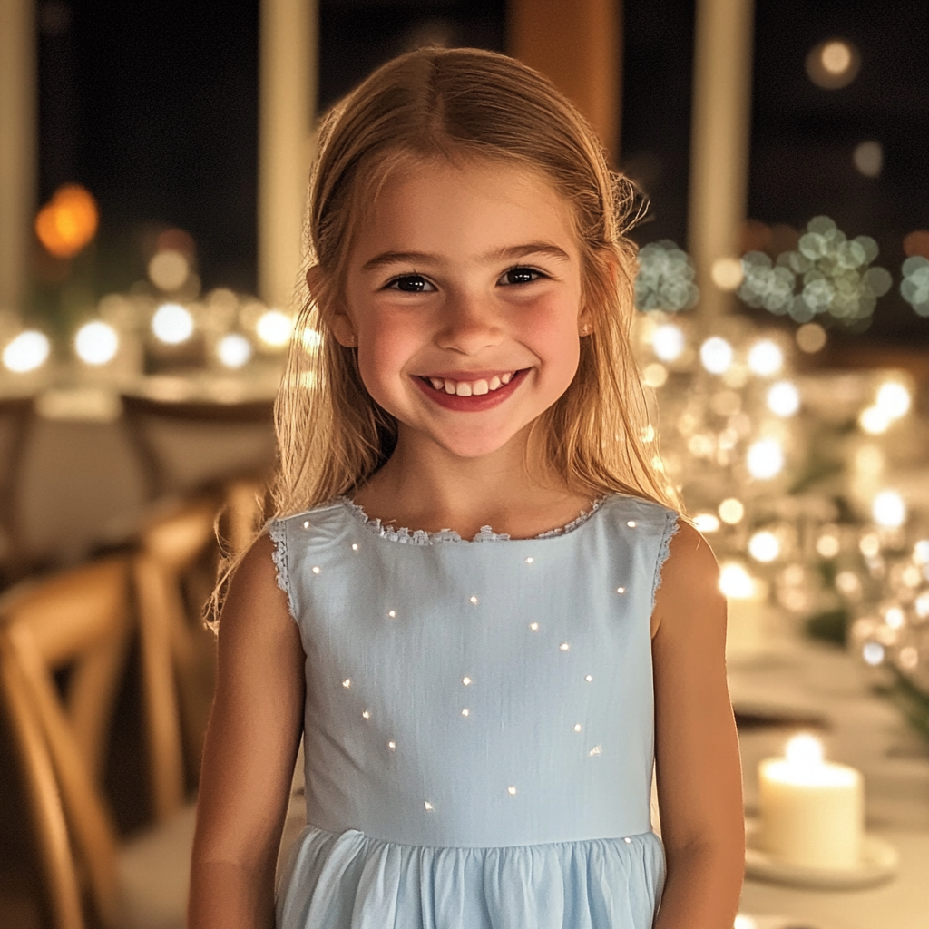 A smiling little girl | Source: No source