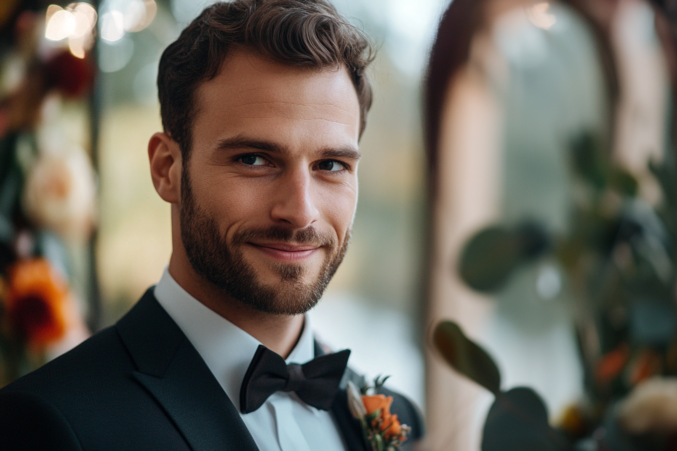A groom standing at the altar | Source: No source