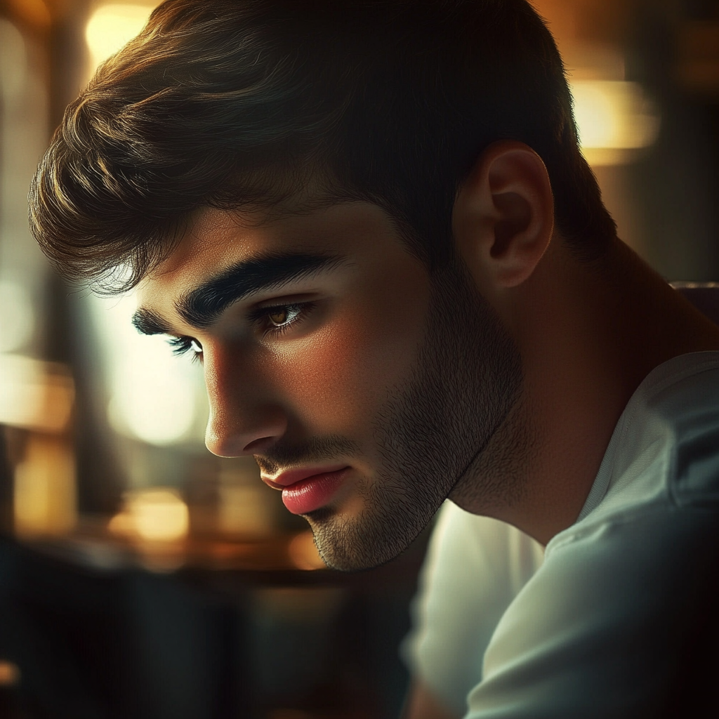 A man lost in deep thought | Source: no source