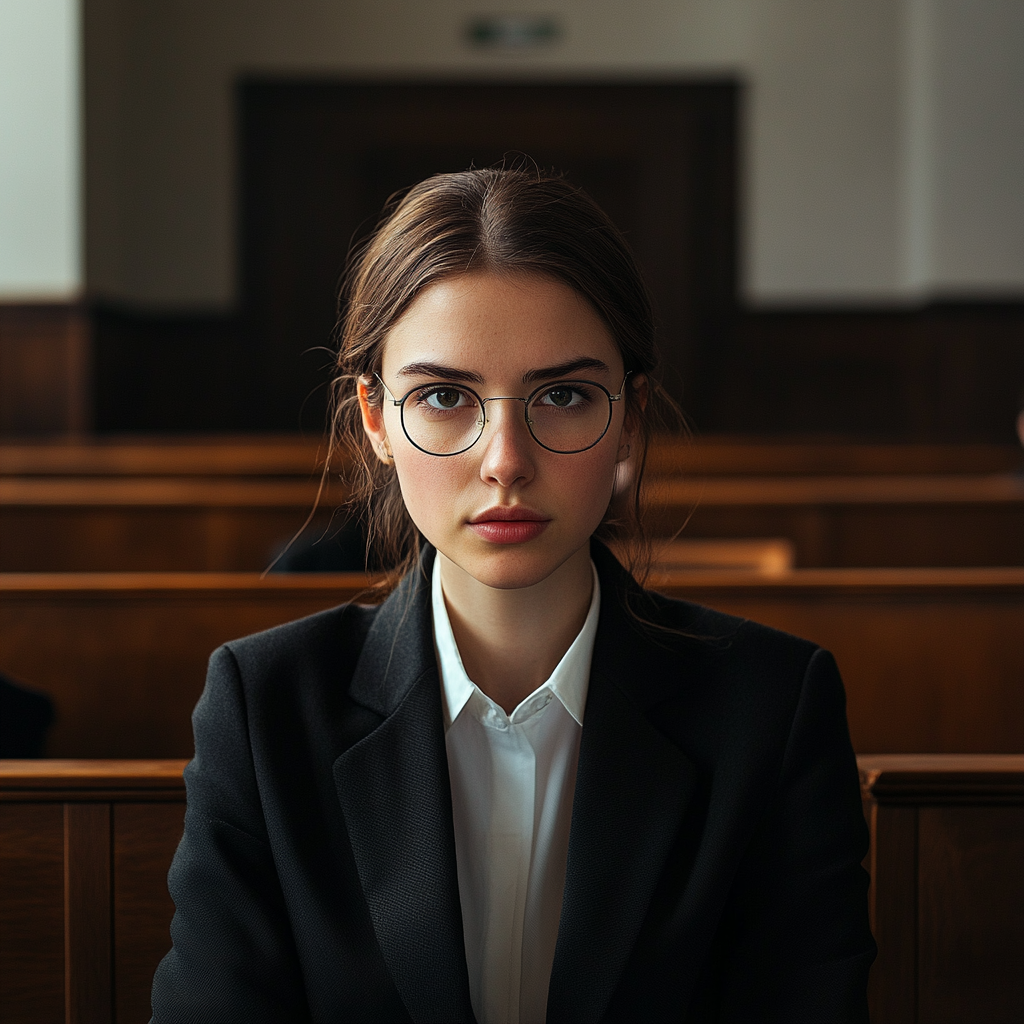A determined woman in court | Source: No source
