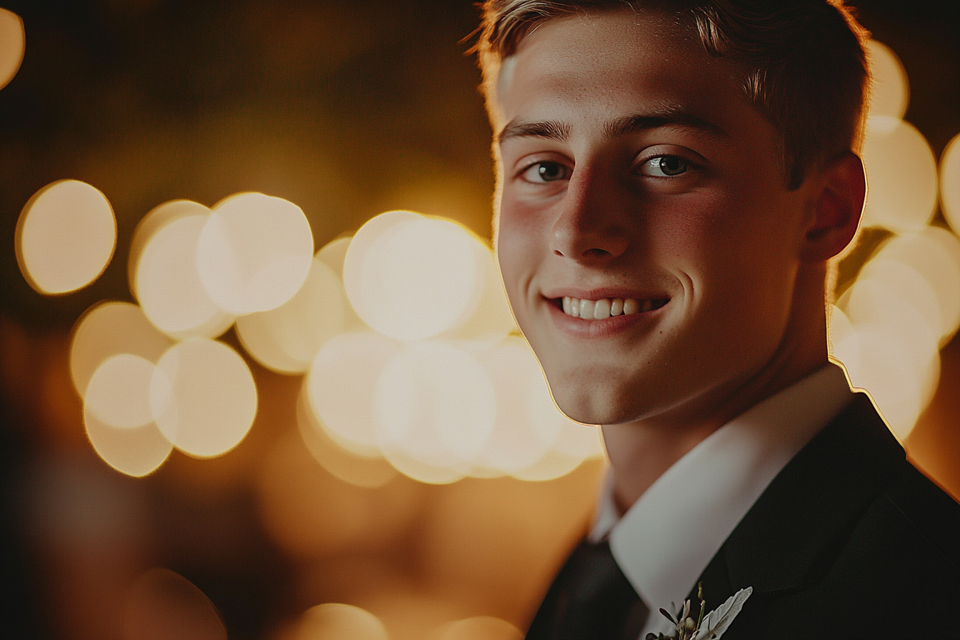 A man at his wedding reception | Source: No source