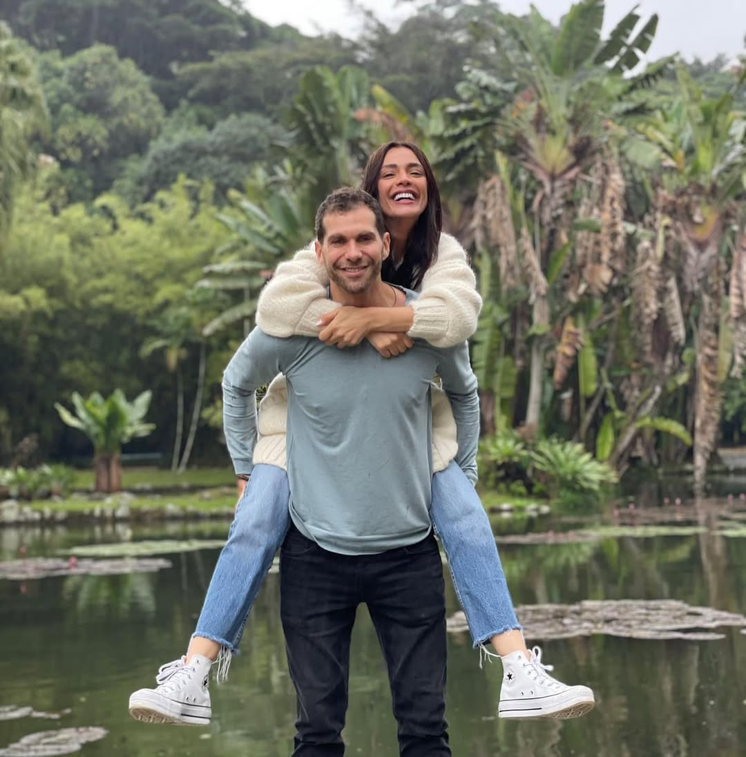 Odelya Halevi and Aaron Mazor from a post dated February 12, 2023. | Source: Instagram/aaron.mazor