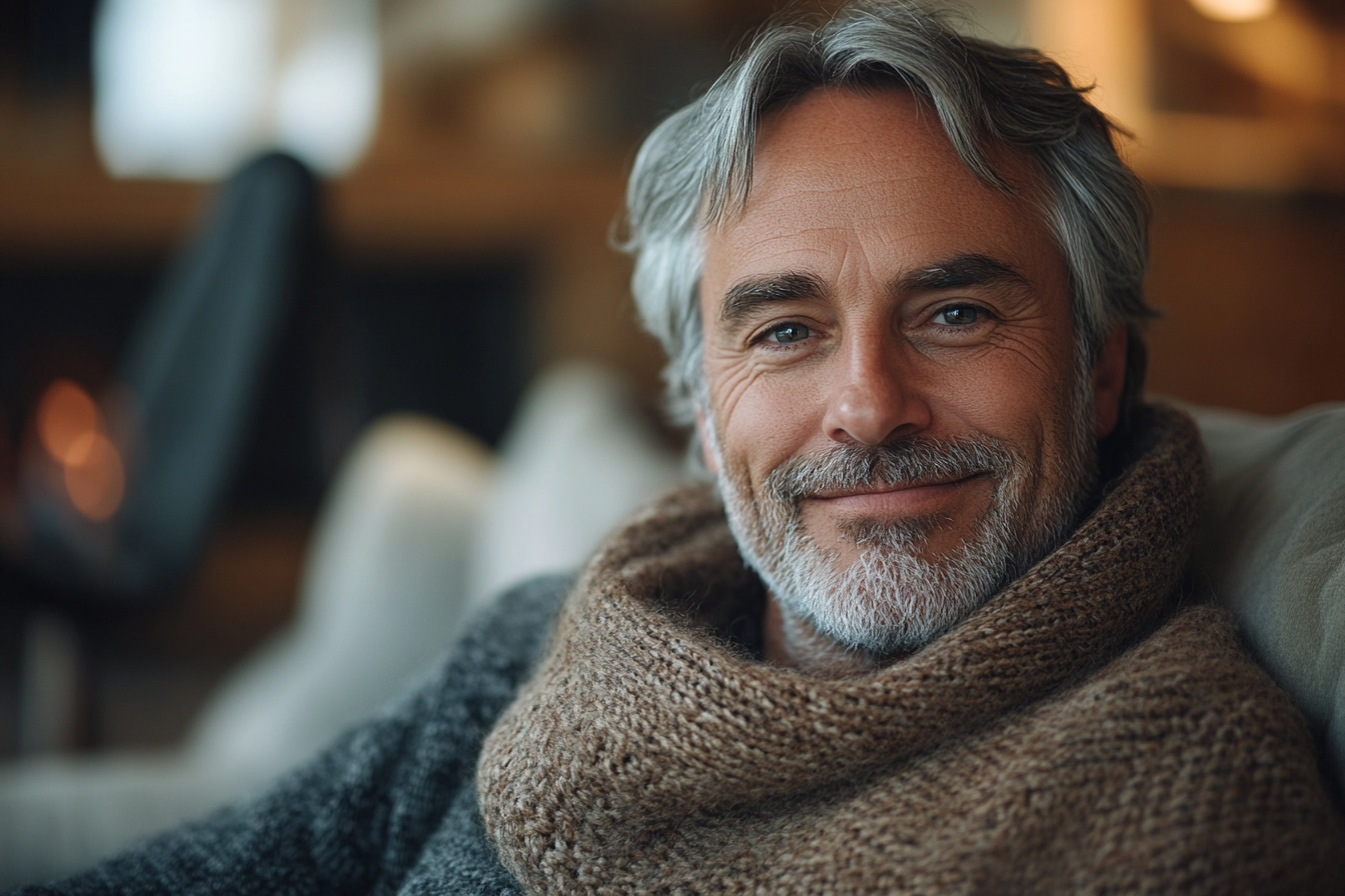 A man smiling | Source: No source