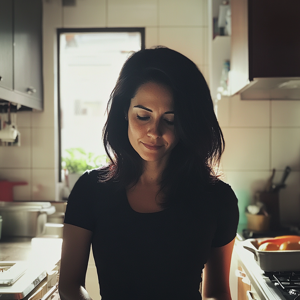 A woman busy in the kitchen | Source: No source