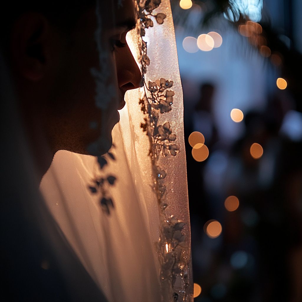 Man dressed as a bride | Source: No source