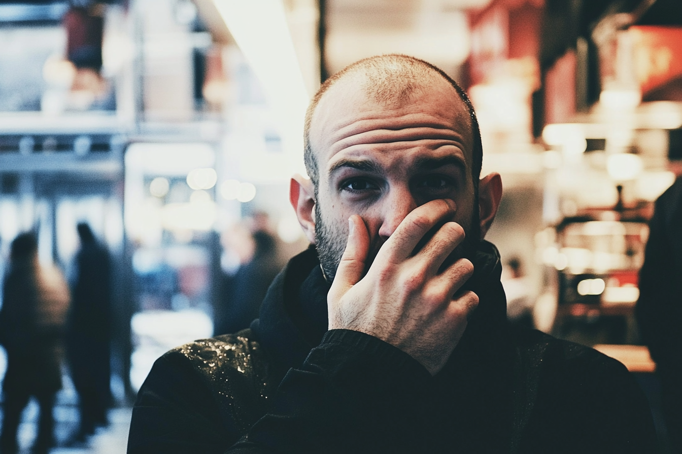 A shocked man | Source: No source