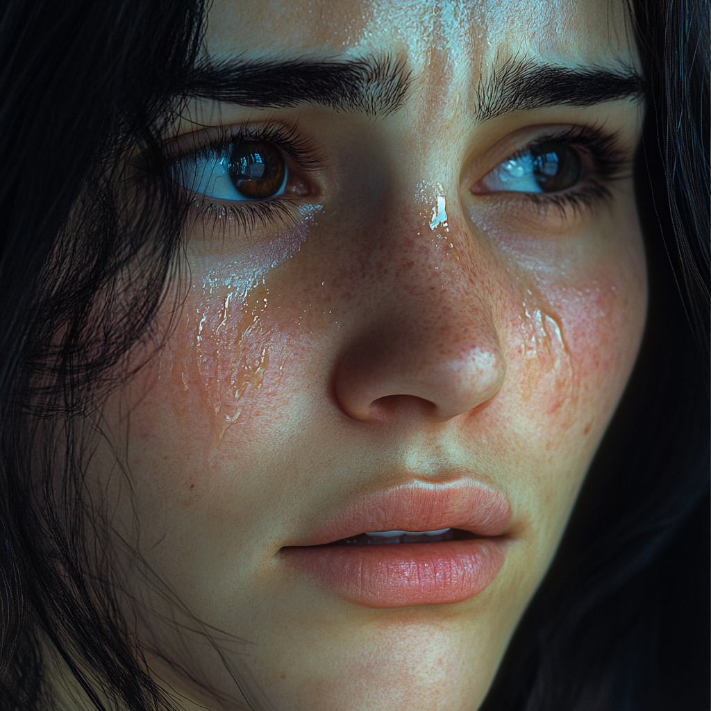 A crying woman | Source: No source