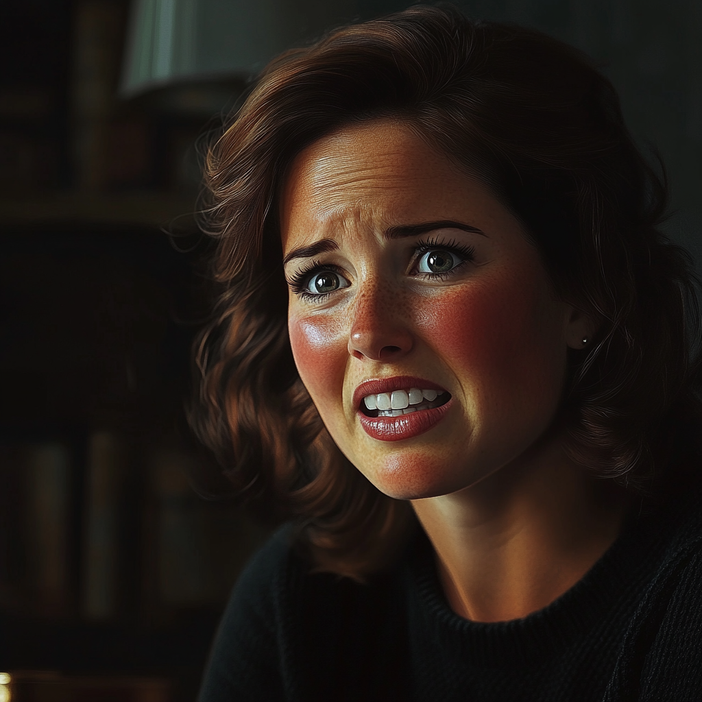 An emotionally overwhelmed woman | Source: No source