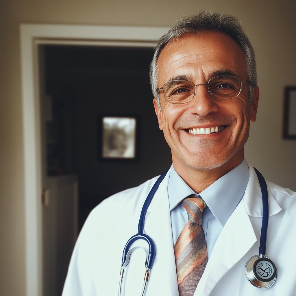 A smiling doctor | Source: No source
