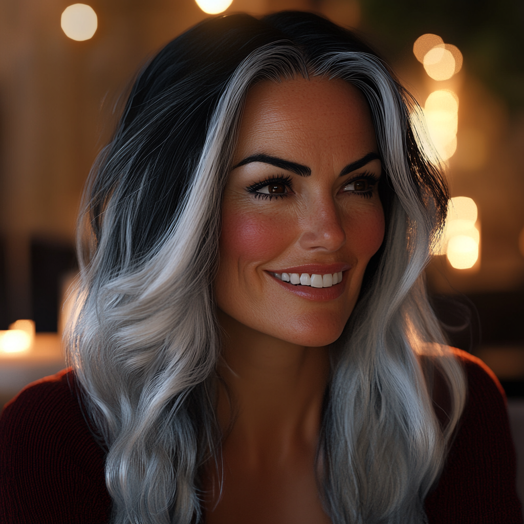 A cheerful woman | Source: no source
